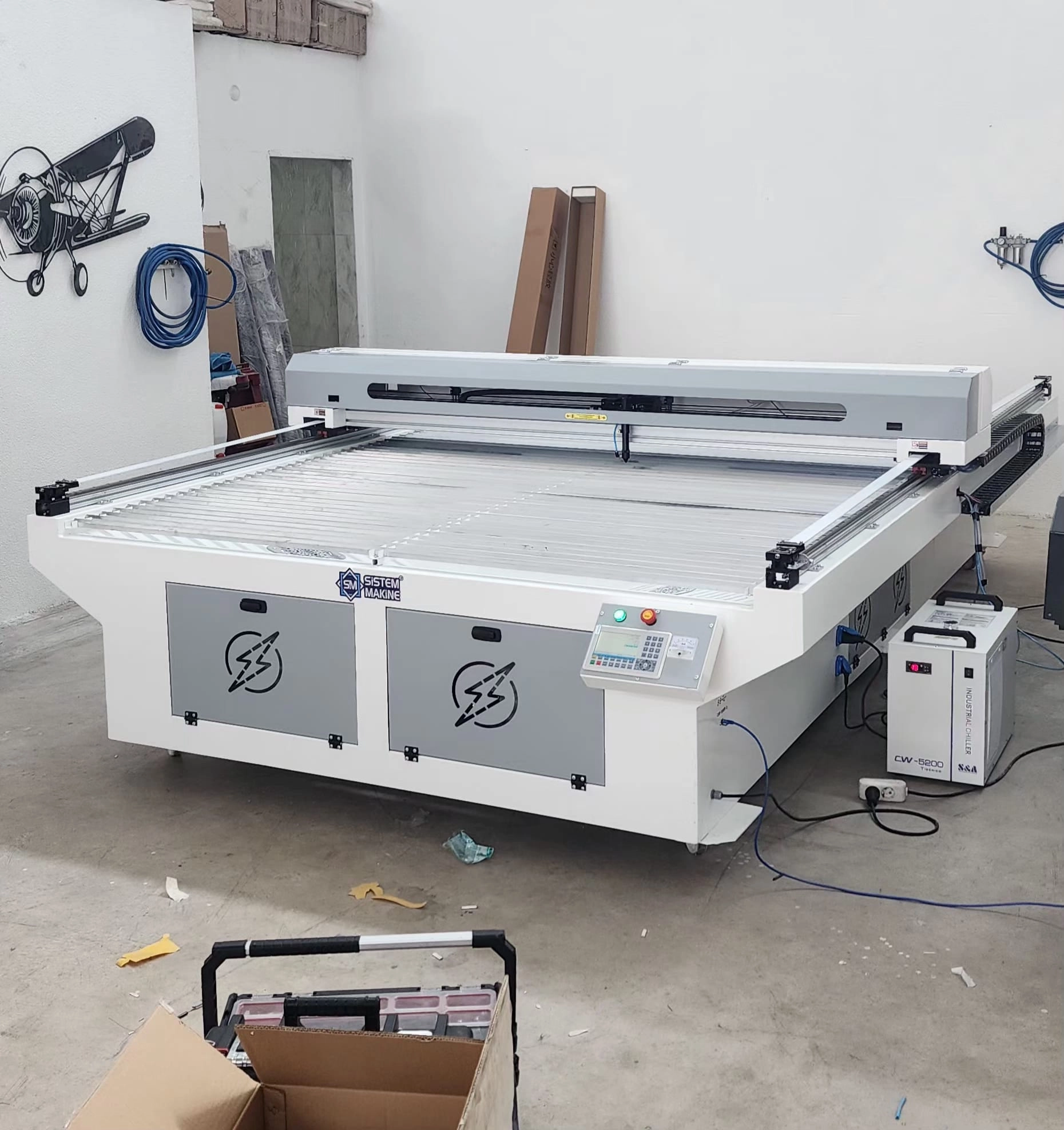 Flatbed CO2 Lazer Kesim Makineleri